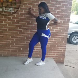 Puma two piece athletic set